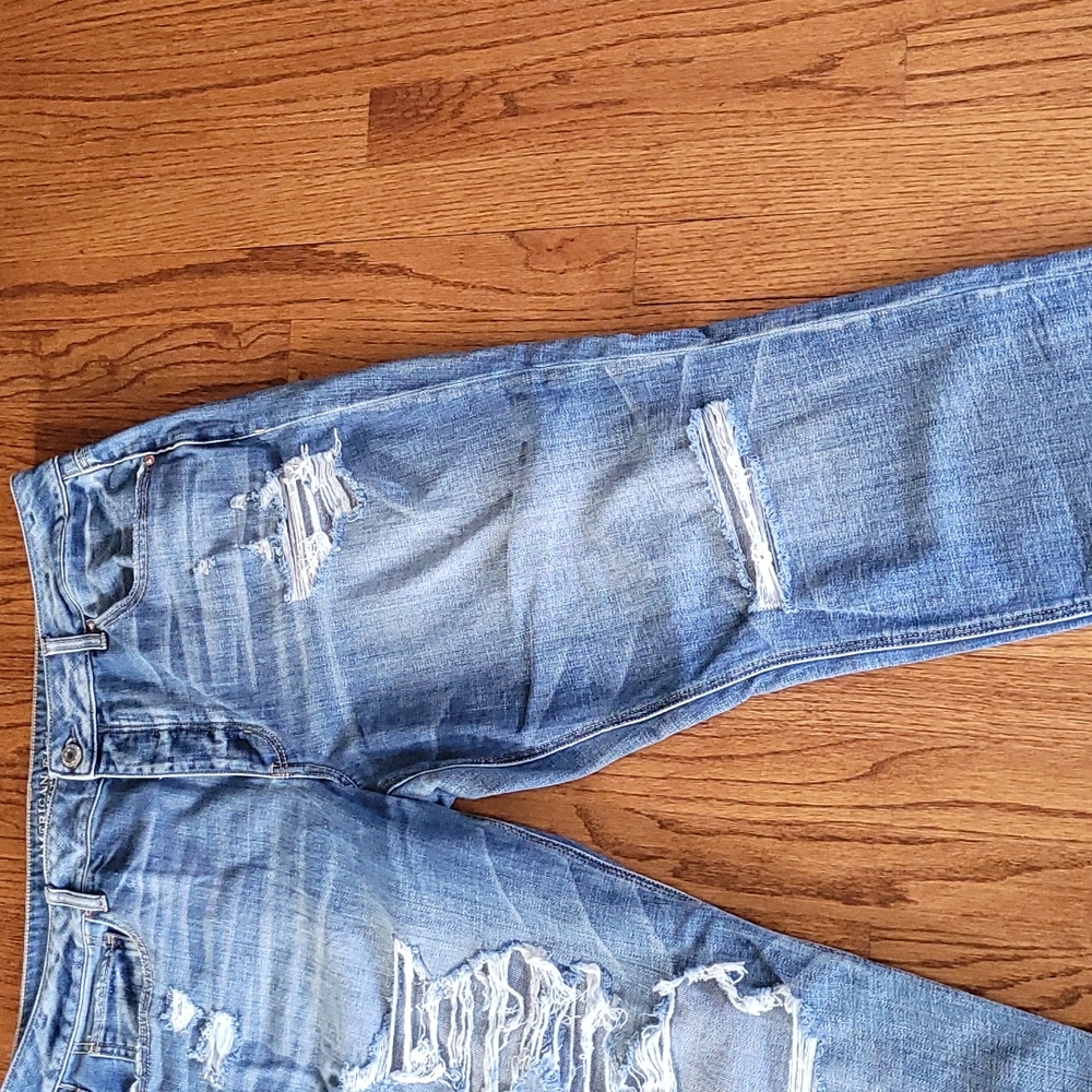 AE Distressed Button-Fly Jeans - Picture 4 of 12